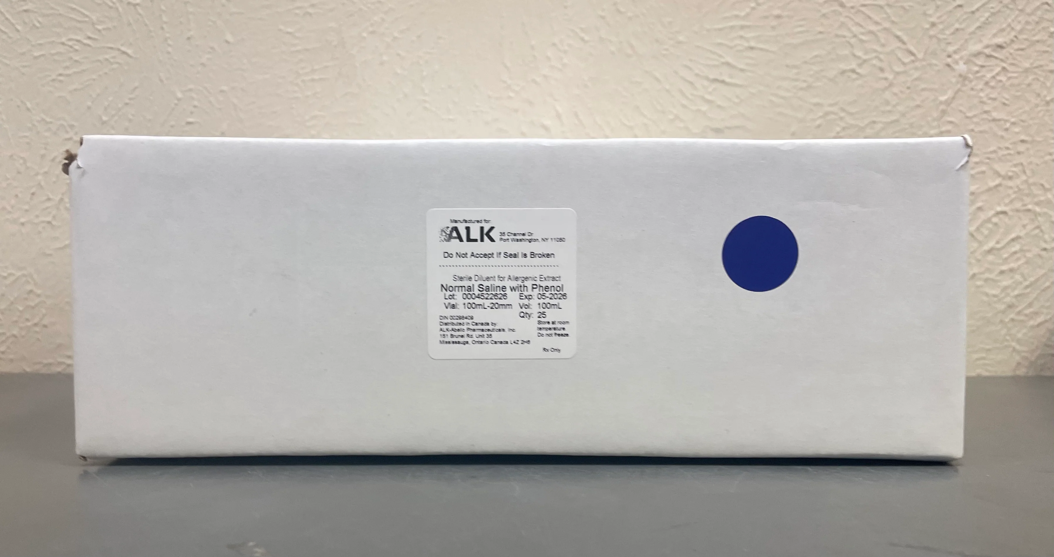 20mm Sterile, Clear, Normal Saline w/ Phenol Serum Glass Vials, ALK & Greer - Image 10