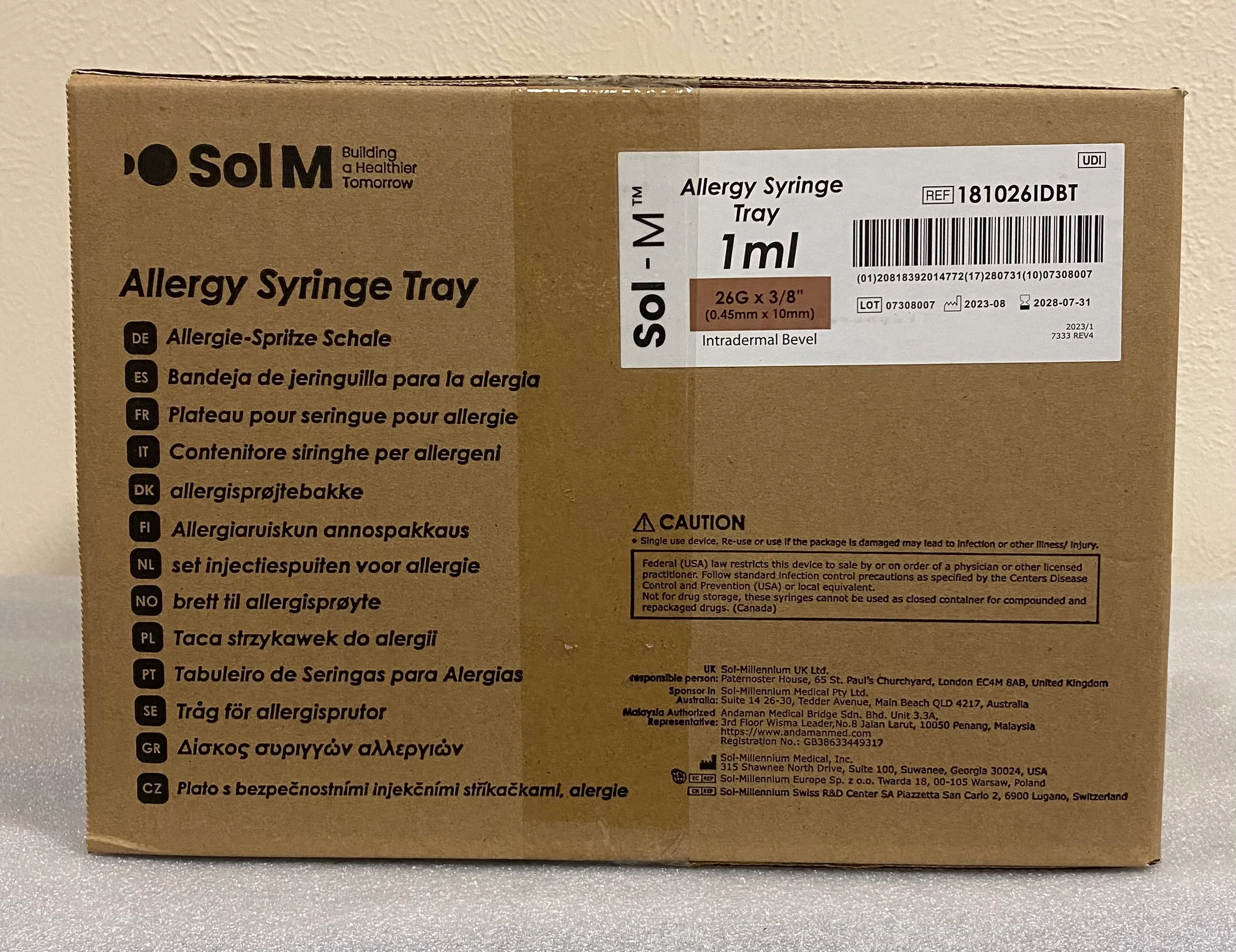 Allergy Trays - Sol Millennium - Image 6