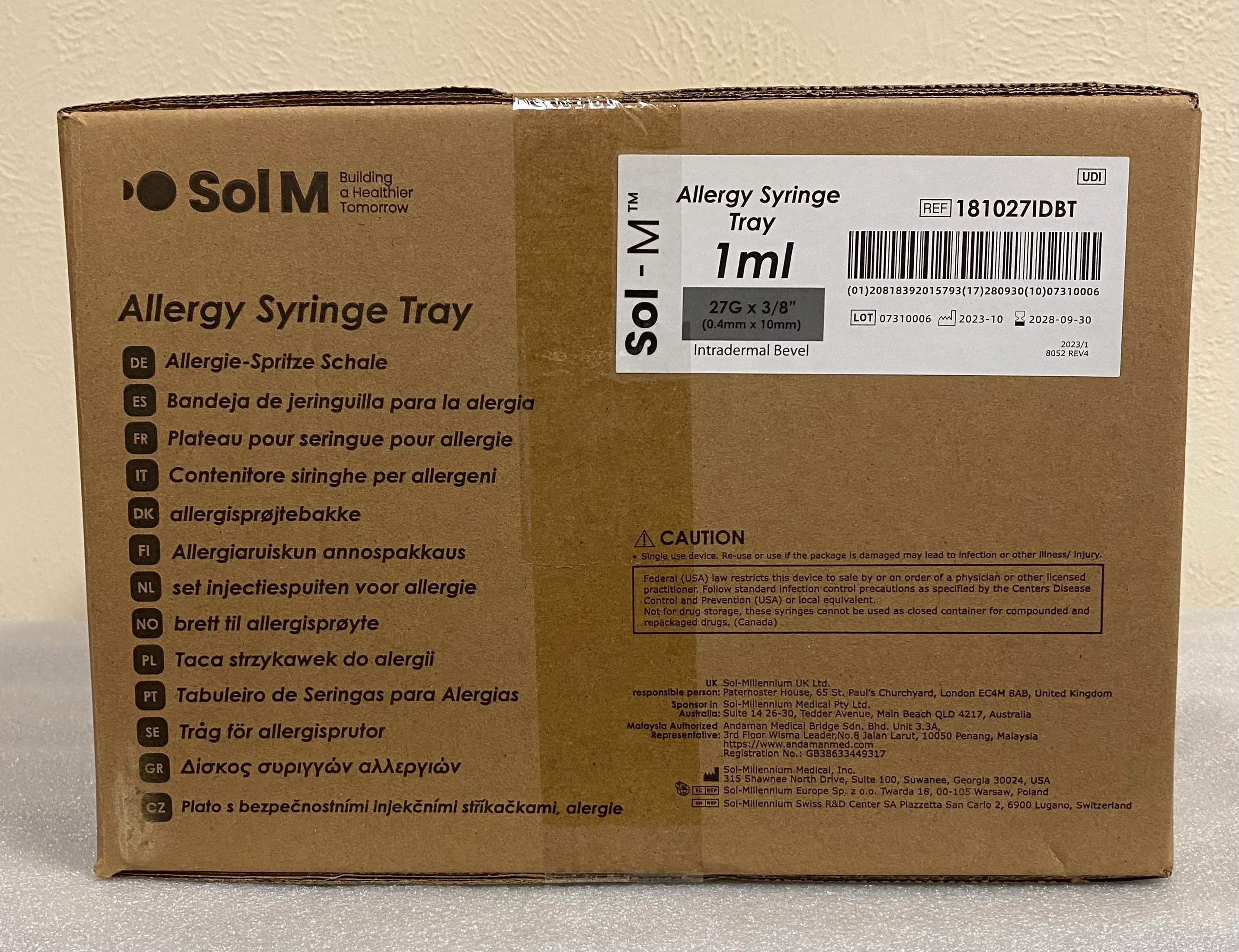 Allergy Trays - Sol Millennium - Image 8