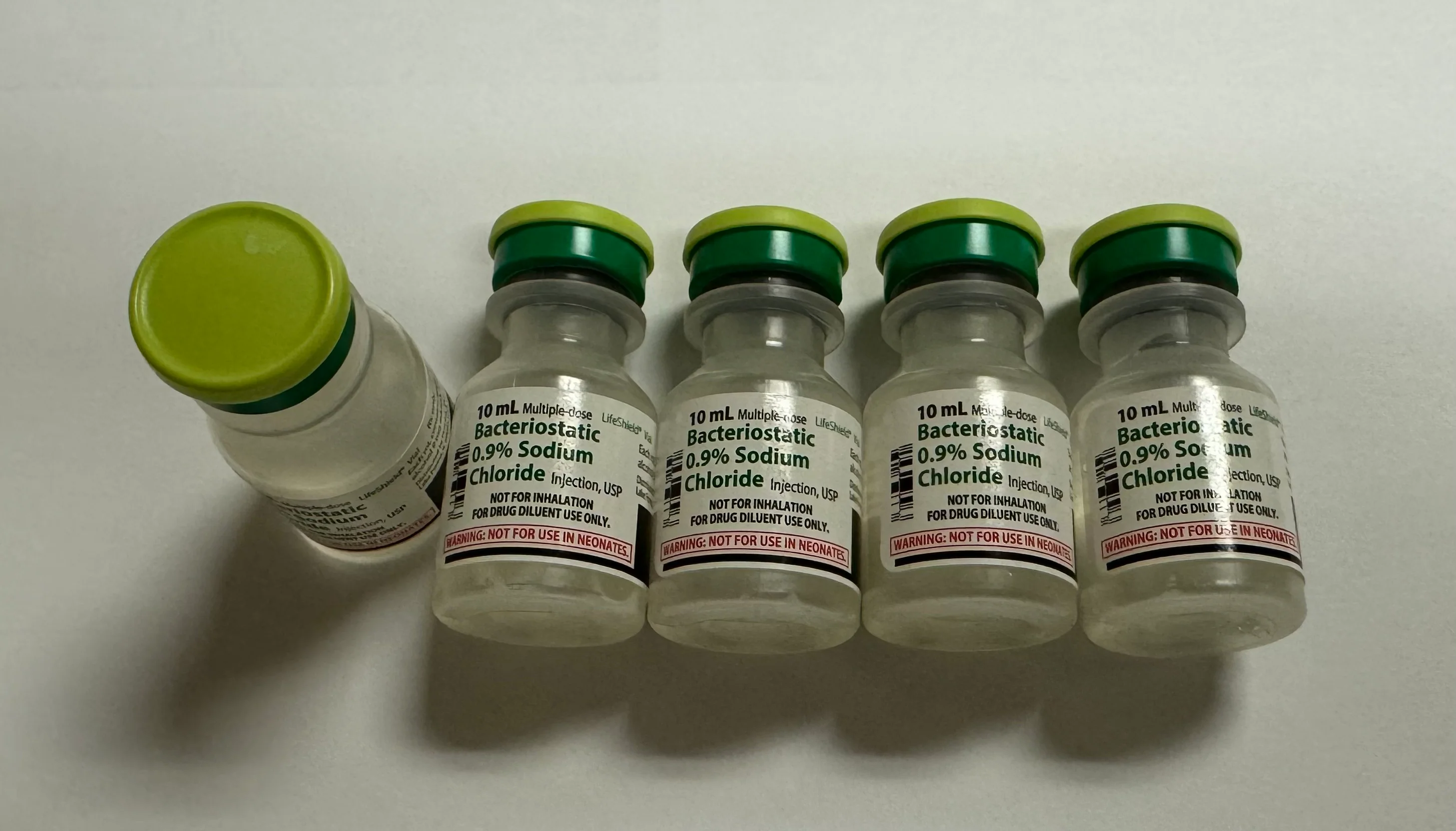 Bacteriostatic Sodium Chloride for Injection, 0.9%, Hospira - Image 6