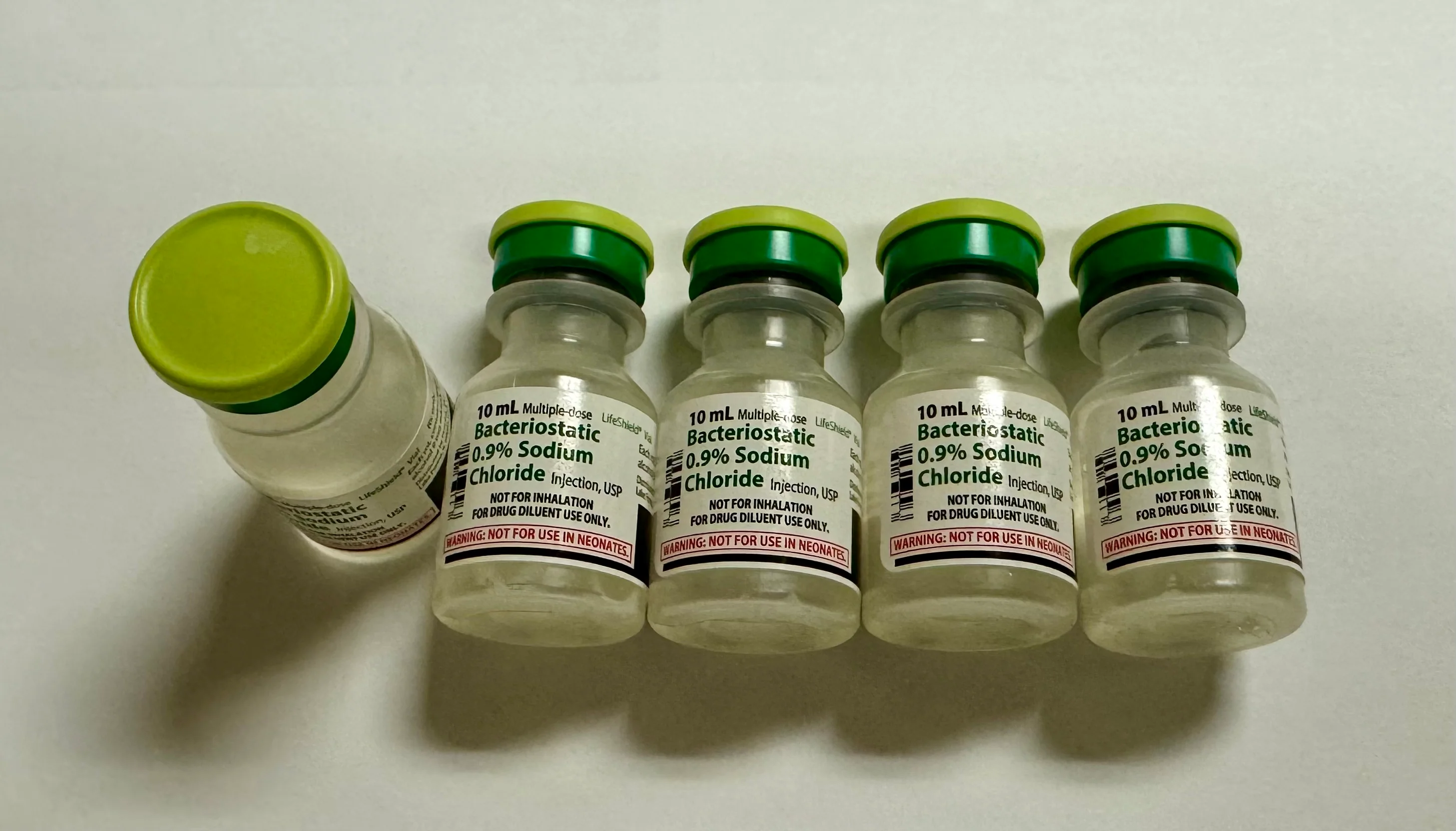 Bacteriostatic Sodium Chloride for Injection, 0.9%, Hospira - Image 8