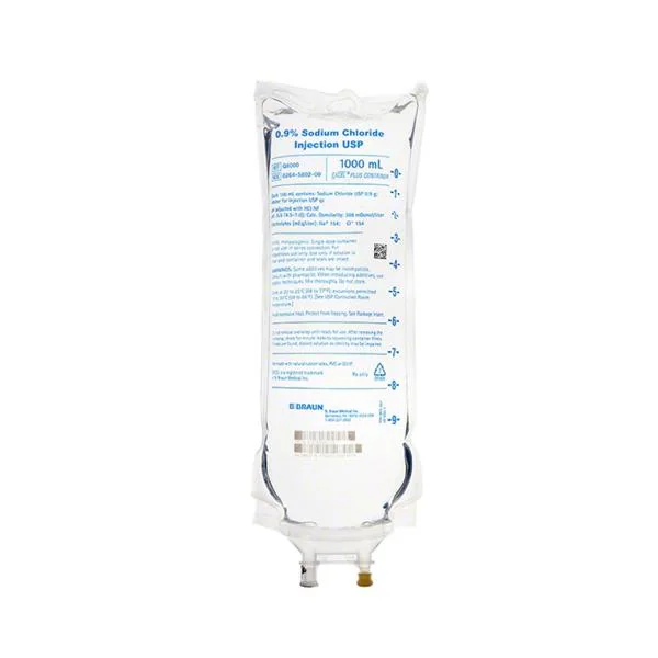 Sodium Chloride for Injection syringes, bags and supplies - Image 19
