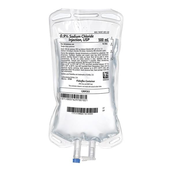 Sodium Chloride for Injection syringes, bags and supplies - Image 6