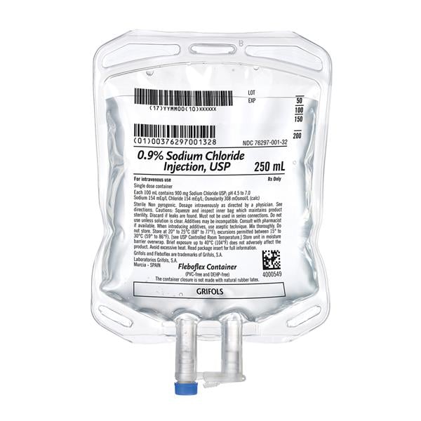 Sodium Chloride for Injection syringes, bags and supplies - Image 8