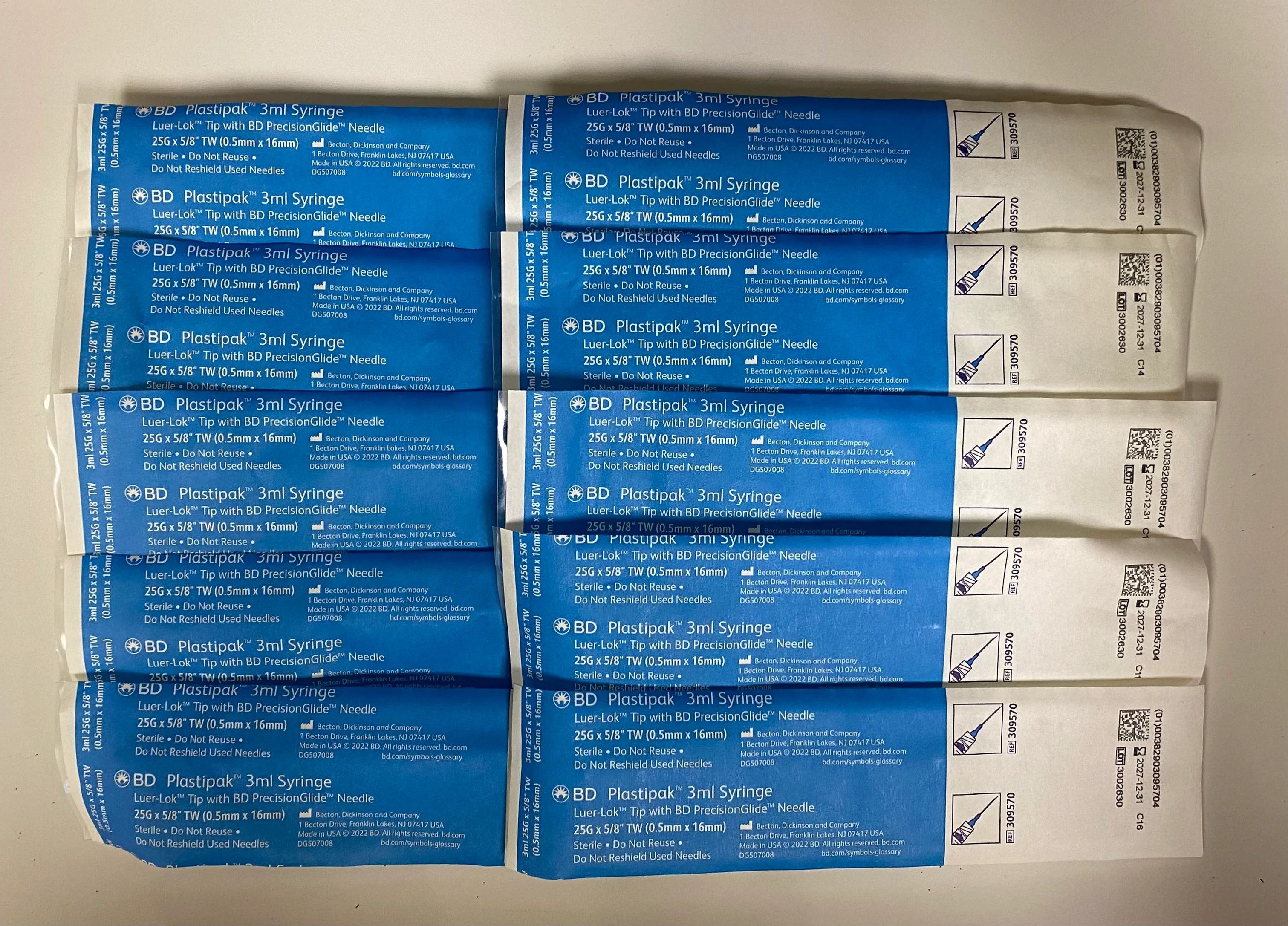 3cc Syringe and Needle Combos, BD - Image 3