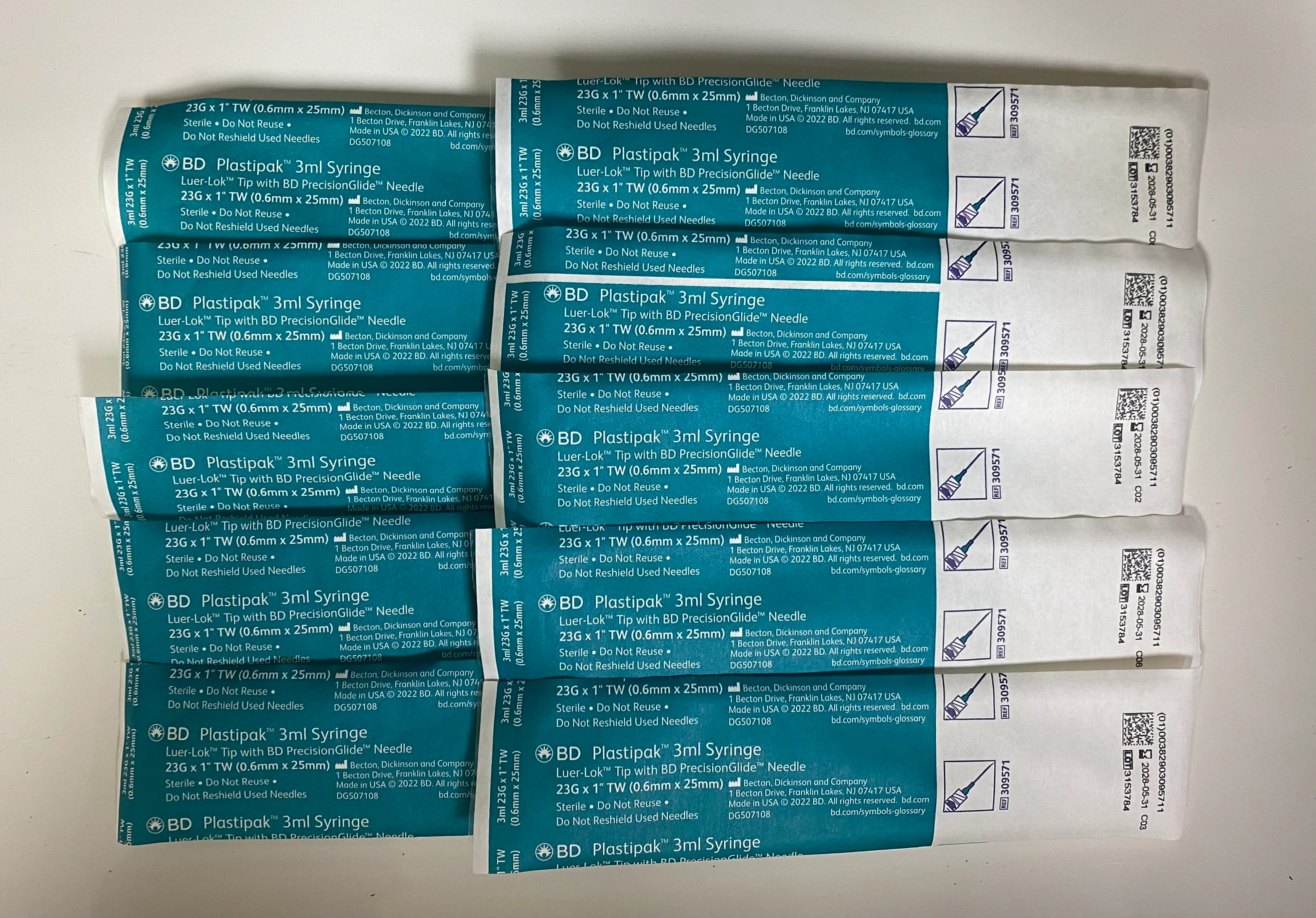 3cc Syringe and Needle Combos, BD - Image 6