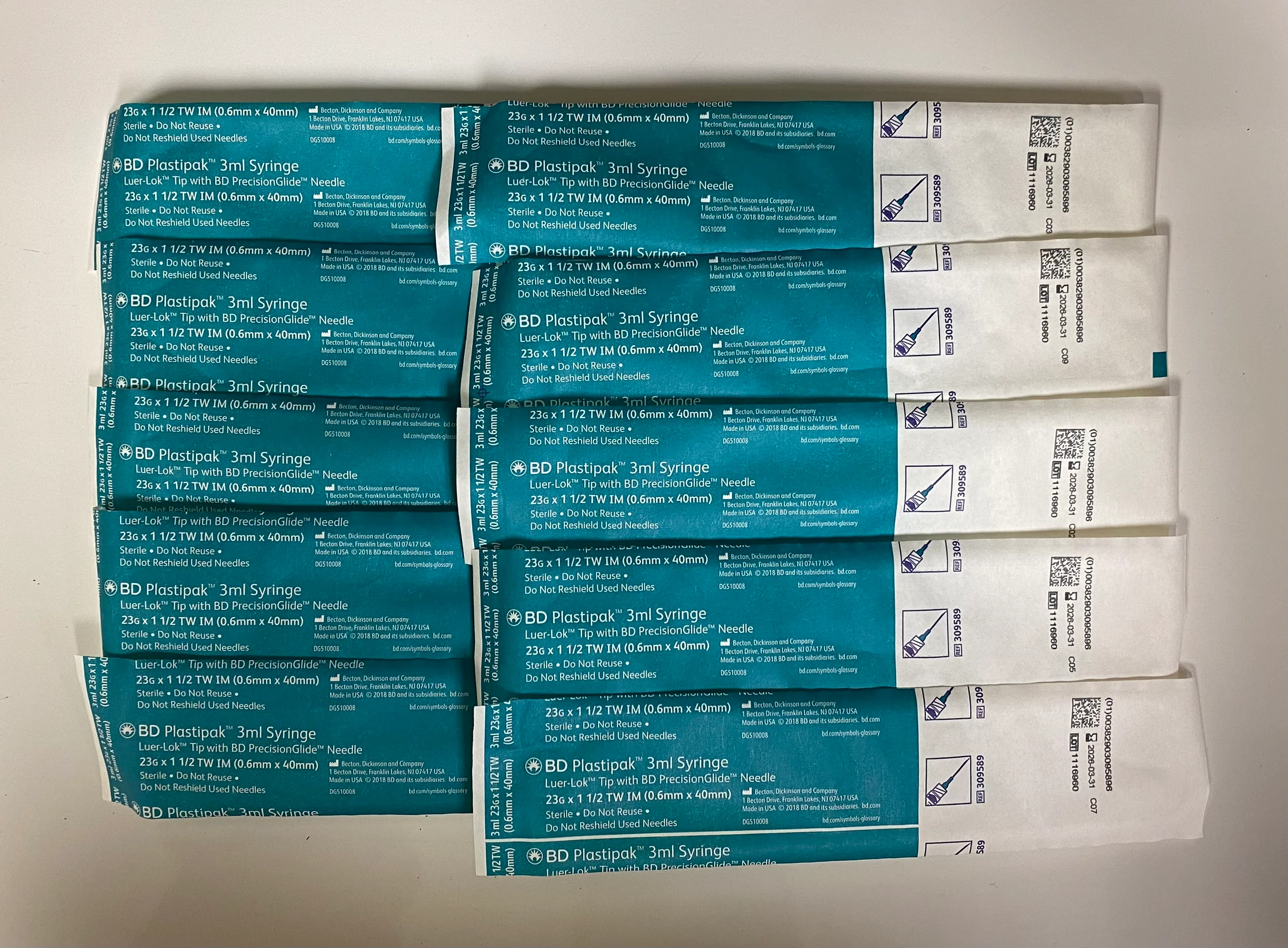 3cc Syringe and Needle Combos, BD - Image 7