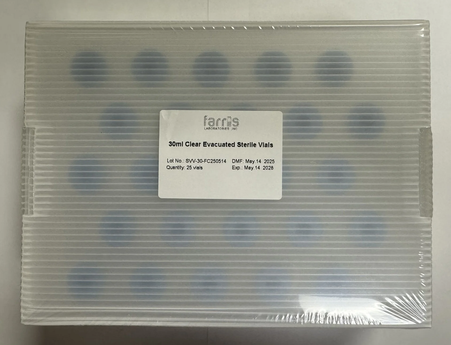20mm, 10ml & 30ml Sterile Evacuated Vials - Image 5