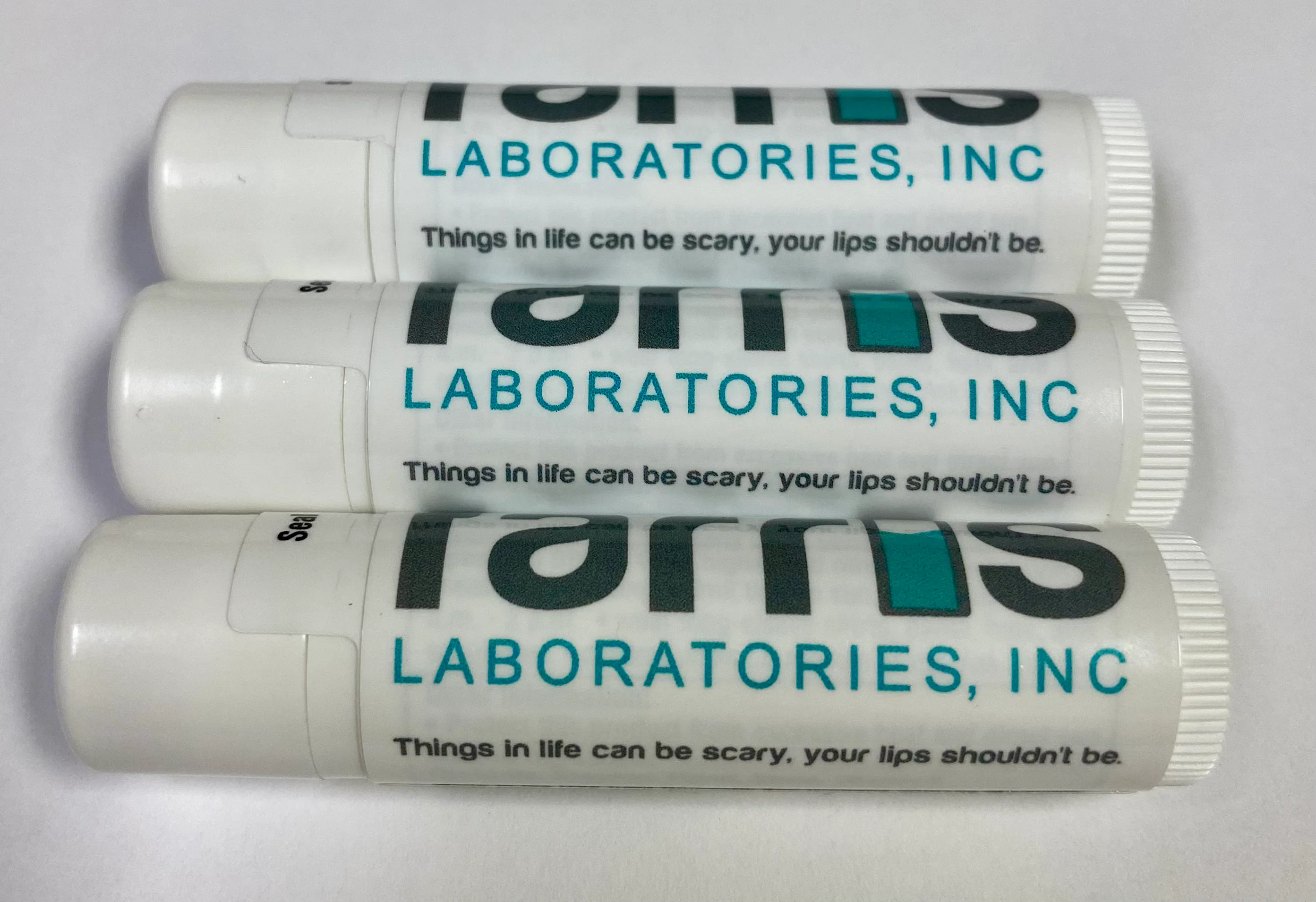 Farris Inspirational Phrases Lip Balm, w/ Vitamin E, peppermint flavored - Image 3