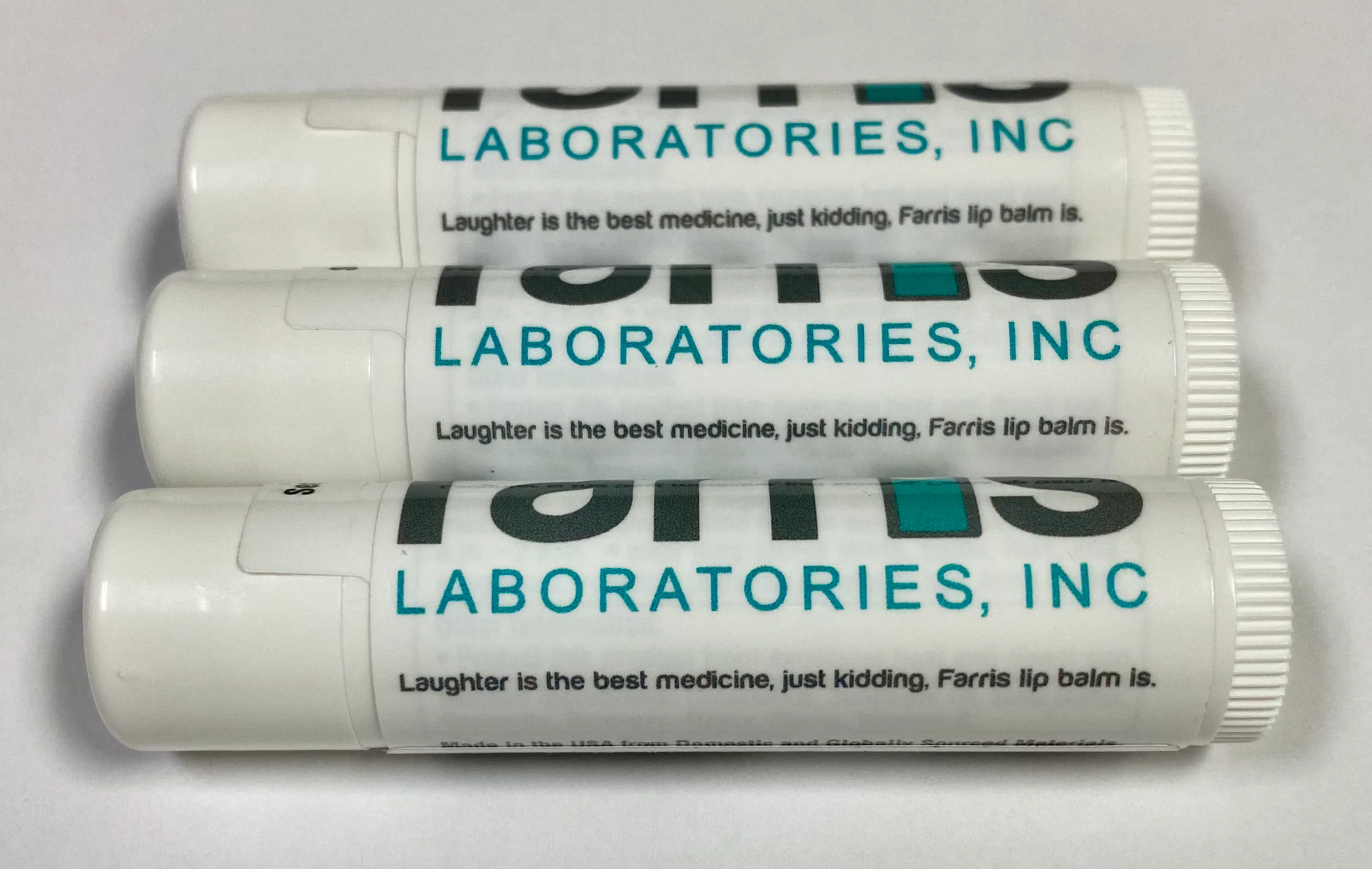 Farris Inspirational Phrases Lip Balm, w/ Vitamin E, peppermint flavored - Image 6